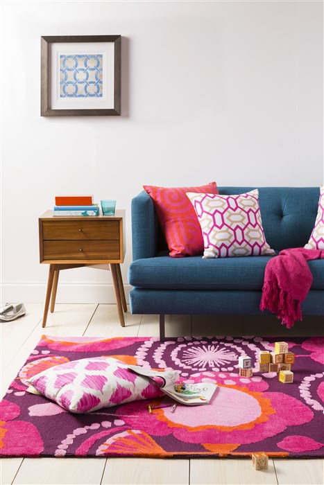 Surya Abigail Purple Runner 26 X 80 Area Rug ABI9045-268 800-31364 Image 3