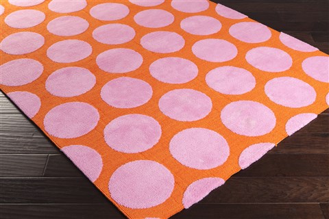 Surya Abigail Orange 20 X 30 Area Rug ABI9069-23 800-31463 Image 1