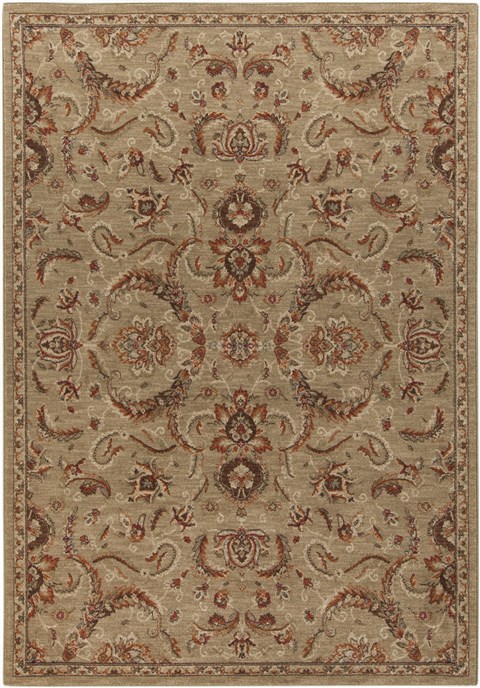 Surya Arabesque Green 53 X 73 Area Rug ABS3009-5373 800-31539 Image 0