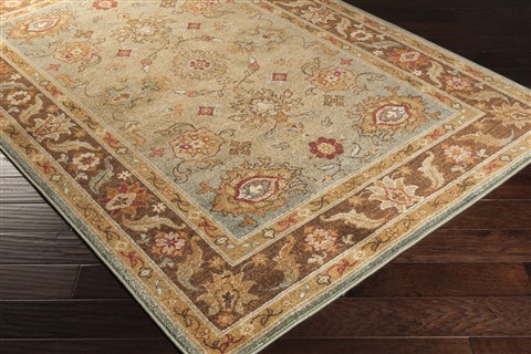 Surya Arabesque Green 11 X 211 Area Rug ABS3011-110211 800-31545 Image 1