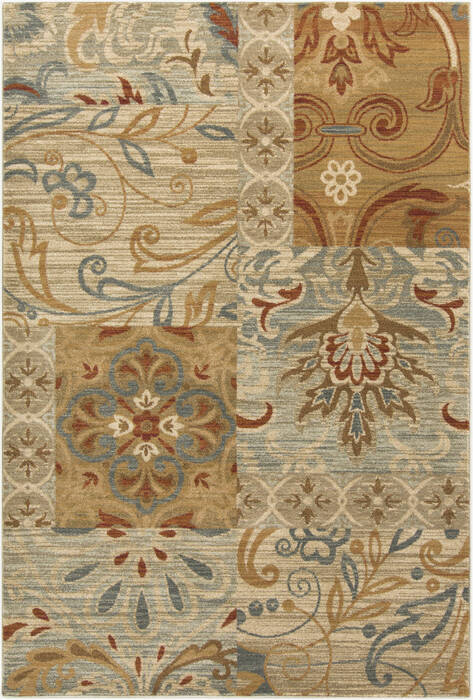 Surya Arabesque Green 27 X 47 Area Rug ABS3012-2747 800-31551 Image 0
