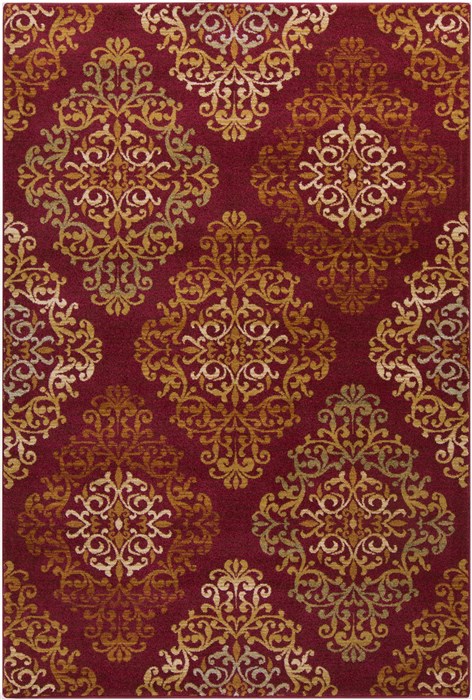 Surya Arabesque Red 11 X 211 Area Rug ABS3014-110211 800-31555 Image 0