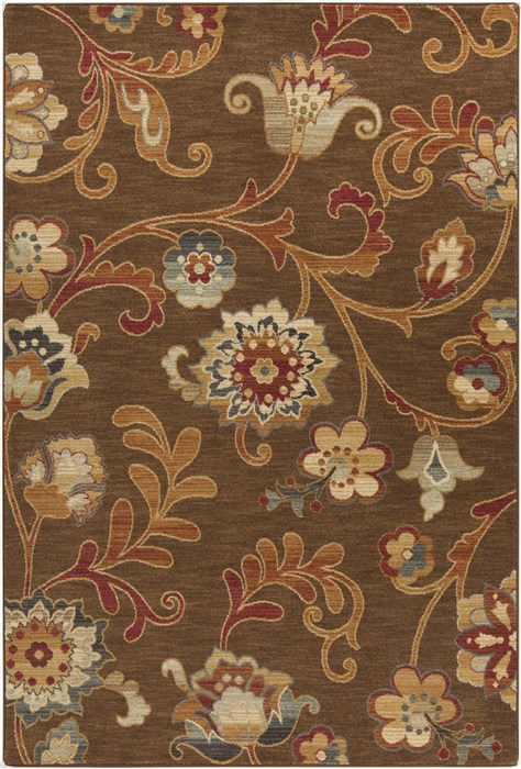 Surya Arabesque Brown 71 X 91 Area Rug ABS3016-710910 800-31569 Image 0