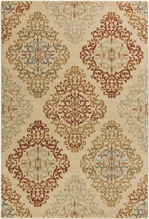 Surya Arabesque Green 27 X 47 Area Rug ABS3018-2747 800-31577 Image 0