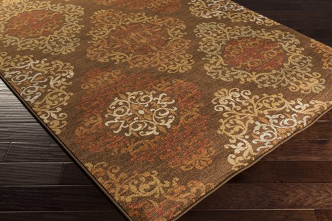 Surya Arabesque Brown 11 X 211 Area Rug ABS3019-110211 800-31581 Image 1