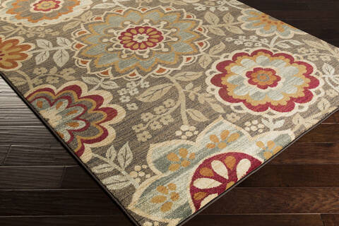 Surya Arabesque Green 53 X 73 Area Rug ABS3020-5373 800-31590 Image 1