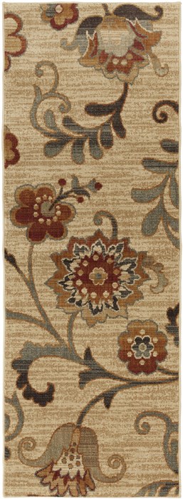 Surya Arabesque Brown Runner 27 X 73 Area Rug ABS3027-2773 800-31625 Image 0