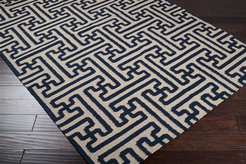 Surya Archive Blue 36 X 56 Area Rug ACH1700-3656 800-31635 Image 1