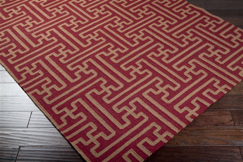 Surya Archive Red 50 X 80 Area Rug ACH1701-58 800-31642 Image 1