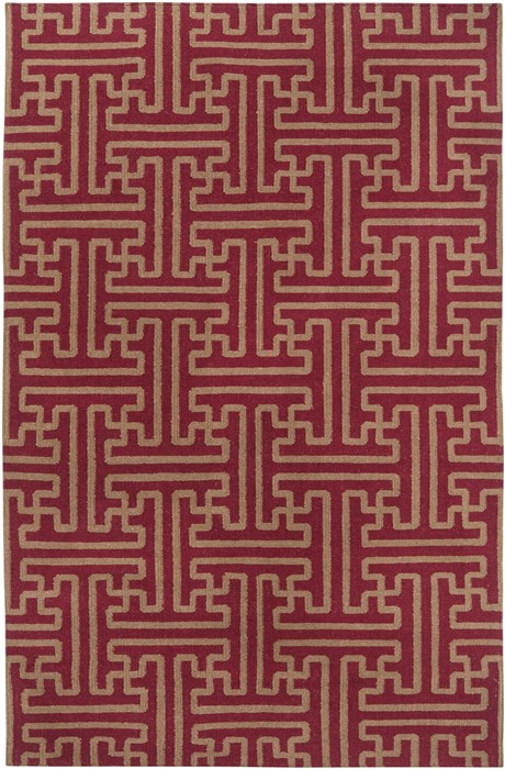 Surya Archive Red 50 X 80 Area Rug ACH1701-58 800-31642 Image 0