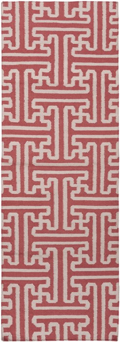 Surya Archive White Runner 26 X 80 Area Rug ACH1704-268 800-31658 Image 0
