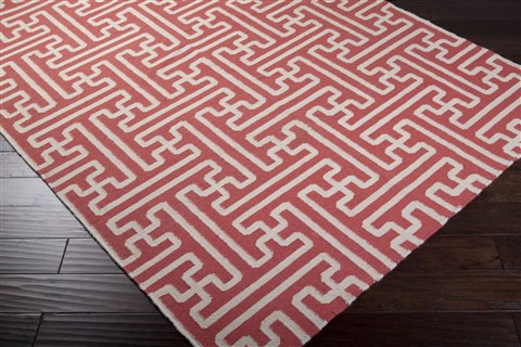Surya Archive White 80 X 110 Area Rug ACH1704-811 800-31661 Image 1