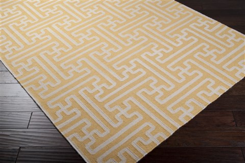 Surya Archive Yellow 80 X 110 Area Rug ACH1707-811 800-31673 Image 1