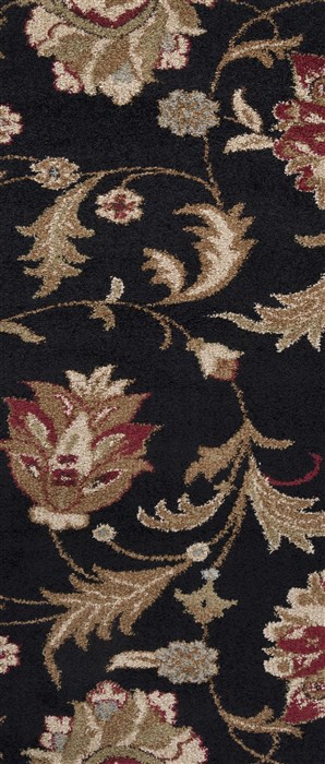 Surya Alfredo Black Runner 27 X 73 Area Rug AFR3301-2773 800-31719 Image 0