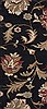 Surya Alfredo Black Runner 27 X 73 Area Rug AFR3301-2773 800-31719 Thumb 0