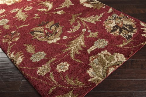 Surya Alfredo Red 71 X 91 Area Rug AFR3302-710910 800-31727 Image 1