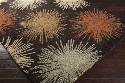 Surya Alfredo Black 30 X 50 Area Rug AFR3303-35 800-31730 Image 1