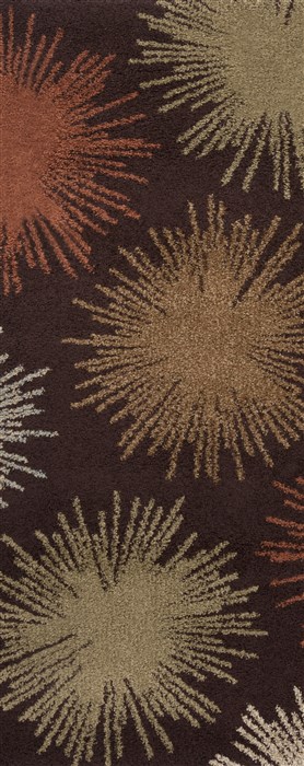 Surya Alfredo Brown Runner 27 X 73 Area Rug AFR3305-2773 800-31739 Image 0