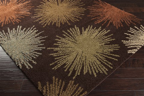 Surya Alfredo Brown 71 X 91 Area Rug AFR3305-710910 800-31742 Image 1