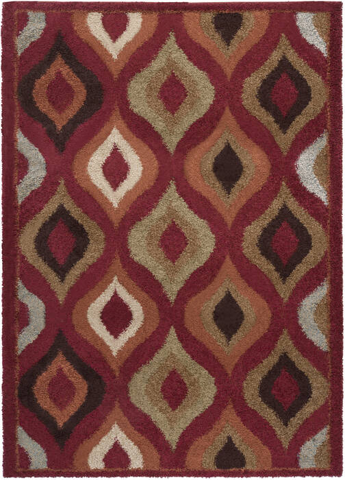 Surya Alfredo Red 53 X 73 Area Rug AFR3306-5373 800-31746 Image 0