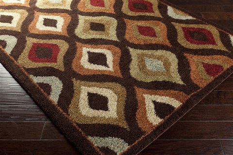 Surya Alfredo Brown 53 X 73 Area Rug AFR3307-5373 800-31751 Image 1