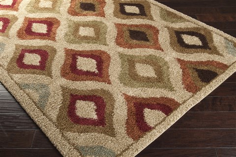 Surya Alfredo Brown 53 X 73 Area Rug AFR3308-5373 800-31756 Image 1