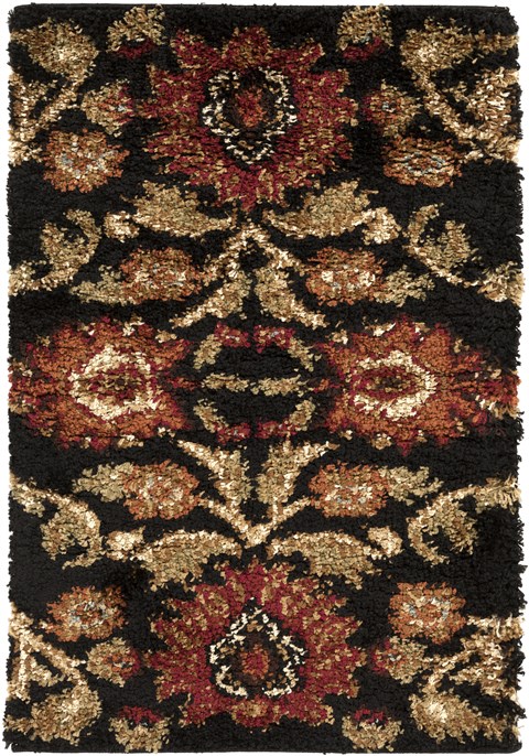 Surya Alfredo Black 30 X 50 Area Rug AFR3313-35 800-31765 Image 0