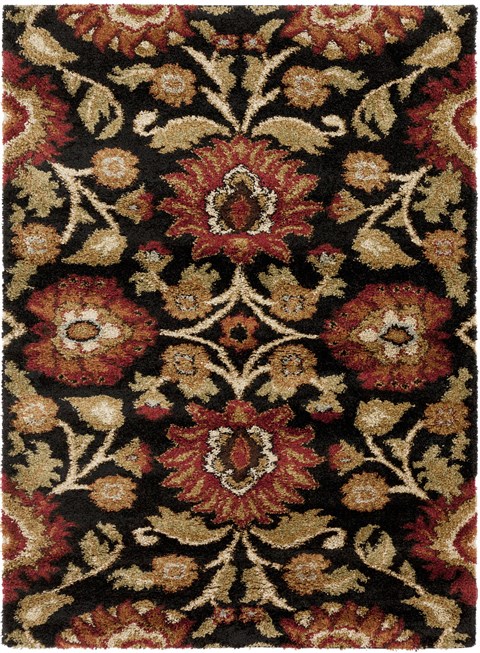 Surya Alfredo Black 53 X 73 Area Rug AFR3313-5373 800-31766 Image 0