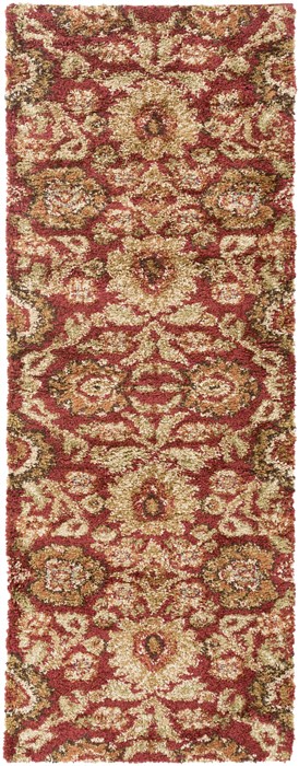 Surya Alfredo Red Runner 27 X 73 Area Rug AFR3315-2773 800-31774 Image 0