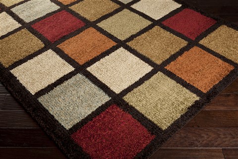 Surya Alfredo Brown 71 X 91 Area Rug AFR3320-710910 800-31802 Image 1