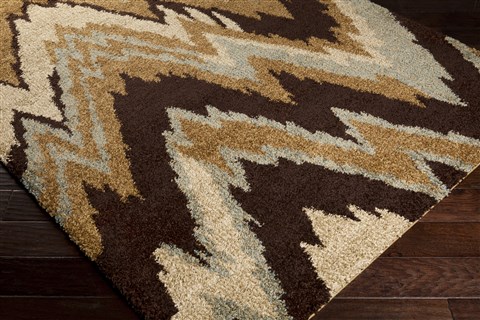 Surya Alfredo Brown 30 X 50 Area Rug AFR3322-35 800-31810 Image 1