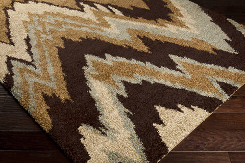 Surya Alfredo Brown 71 X 91 Area Rug AFR3322-710910 800-31812 Image 1