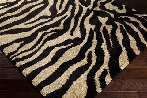 Surya Alfredo Black 20 X 30 Area Rug AFR3325-23 800-31823 Image 1