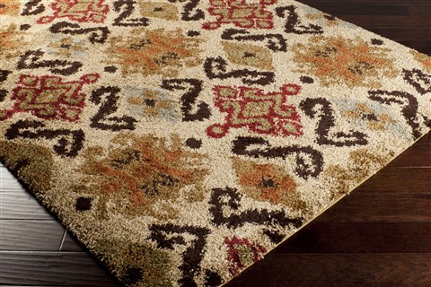 Surya Alfredo White 53 X 73 Area Rug AFR3326-5373 800-31831 Image 1