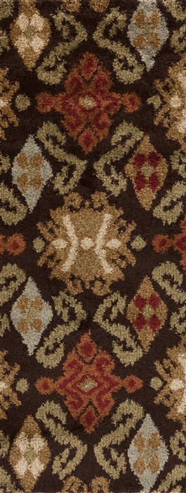 Surya Alfredo Brown Runner 27 X 73 Area Rug AFR3329-2773 800-31834 Image 0
