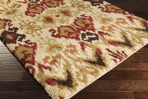Surya Alfredo White 53 X 73 Area Rug AFR3335-5373 800-31851 Image 1