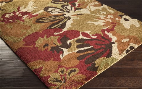 Surya Alfredo Red 53 X 73 Area Rug AFR3337-5373 800-31861 Image 1