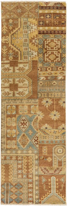 Surya Ainsley Yellow Runner 26 X 80 Area Rug AIN1011-268 800-31888 Image 0