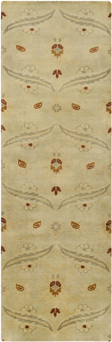 Surya Ainsley Green Runner 26 X 80 Area Rug AIN1014-268 800-31906 Image 0