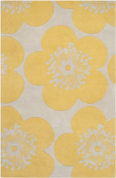 Surya Aimee Wilder Yellow 33 X 53 Area Rug AIW4004-3353 800-31954 Image 0