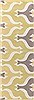 Surya Aimee Wilder Yellow Runner 26 X 80 Area Rug AIW4007-268 800-31963 Thumb 0