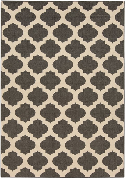 Surya Alfresco Black 36 X 56 Area Rug ALF9584-3656 800-31981 Image 0