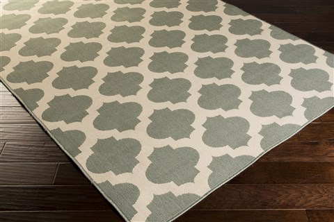 Surya Alfresco Green 89 X 129 Area Rug ALF9585-89129 800-32001 Image 1