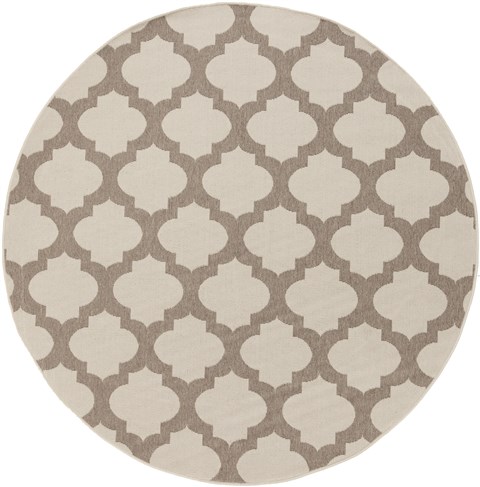Surya Alfresco Brown Round 53 X 53 Area Rug ALF9586-53RD 800-32009 Image 0