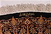 Qum Brown Round Hand Knotted 67 X 67 Area Rug 254-32023 Thumb 3