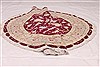 Tabriz Beige Round Hand Knotted 49 X 49 Area Rug 254-32026 Thumb 4