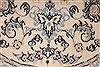 Nain Beige Round Hand Knotted 33 X 33 Area Rug 254-32029 Thumb 1