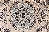 Nain Beige Round Hand Knotted 33 X 33 Area Rug 254-32029 Thumb 2