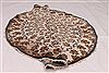 Kashan Beige Round Hand Knotted 36 X 36 Area Rug 254-32030 Thumb 6