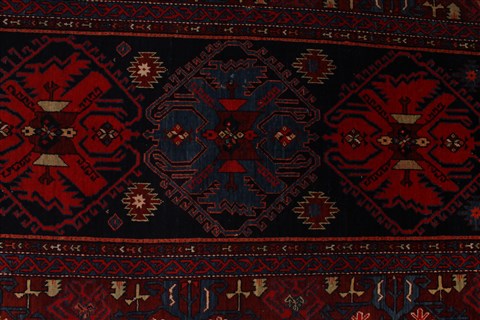 Kazak Blue Hand Knotted 40 X 70 Area Rug 254-32039 Image 2